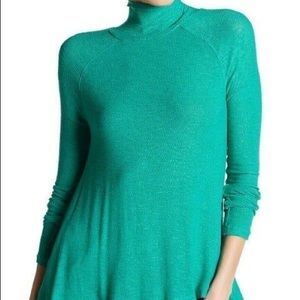 Free people weekend mock neck long sleeve